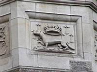 Blois, Chateau, Aile Francois Ier , Galerie des loges, Belette (1)